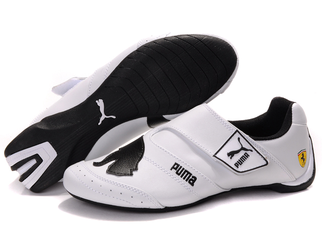 Men's Puma Baylee Future Cat Shoes White/Black 01