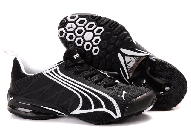 Puma Cell Running Shoes Black/White