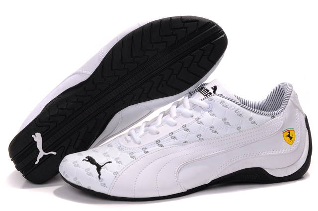 Men's Puma Drift Cat Trainers White