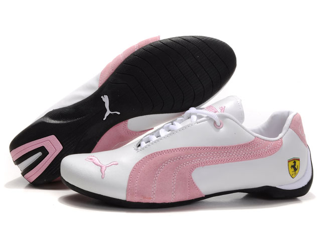 Puma Engine Cat Low Shoes White/Pink