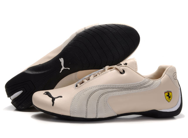 Women's Puma Engine Cat Low Shoes Beige/Grey