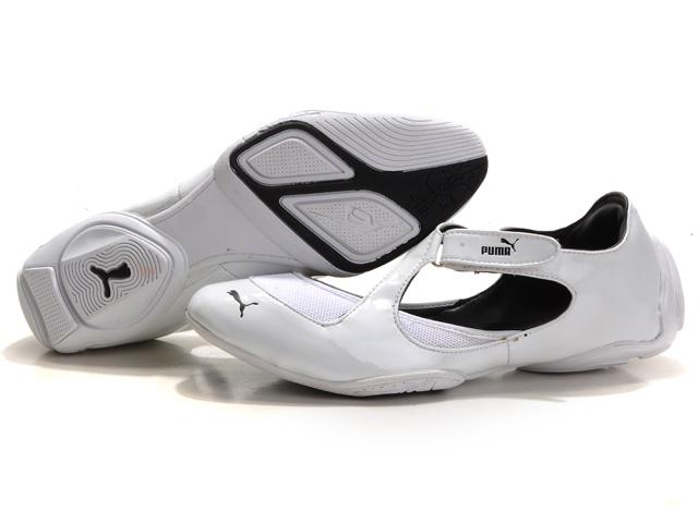 Puma Espera Flat White Black