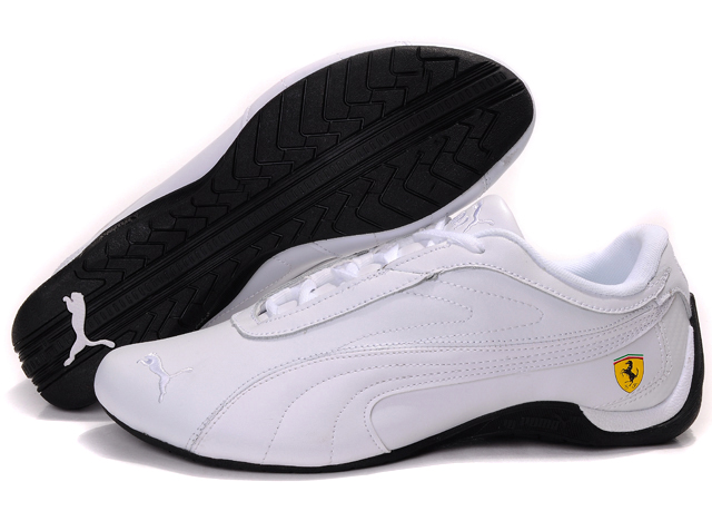 Puma Ferrari Athletic Shoes White