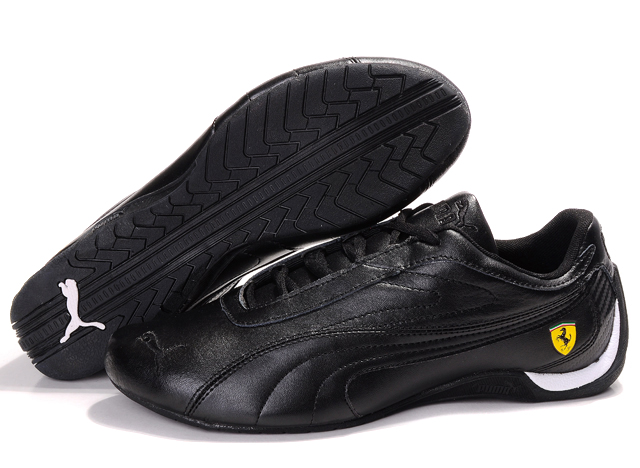 Puma Ferrari Athletic Shoes Black/White 01