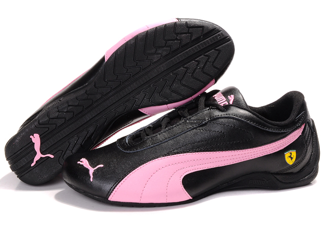 Puma Ferrari Athletic Shoes Black/Pink