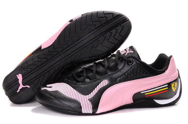 Women's Puma Ferrari Edition Shoes Black/Pink