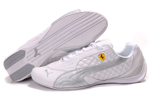 Puma Ferrari Induction Sneakers White/Silver