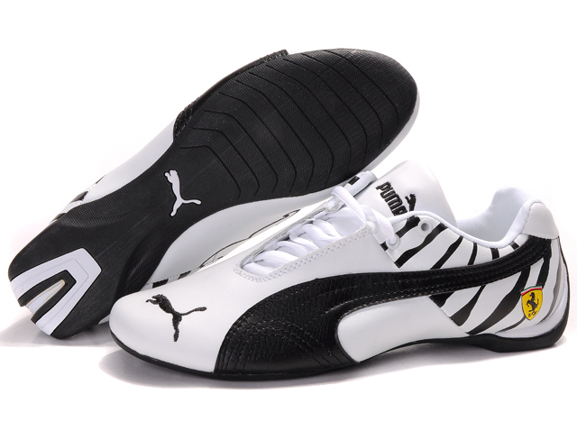 Puma Ferrari Inflection Shoes White/Black