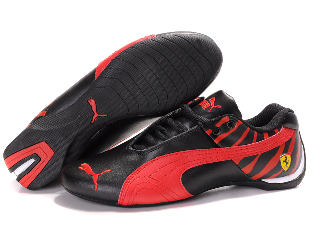 Men's Puma Ferrari Inflection Shoes Black/Red