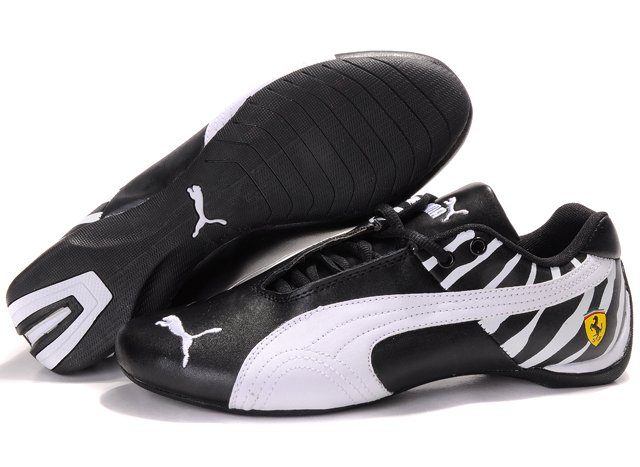 Puma Ferrari Inflection Shoes Black/White