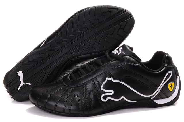 Men's Puma Ferrari Shoes Black/White