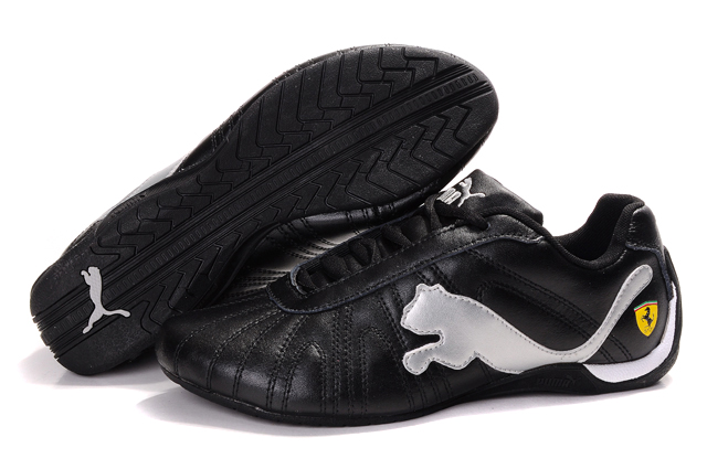 Puma Ferrari Shoes Black/Silver