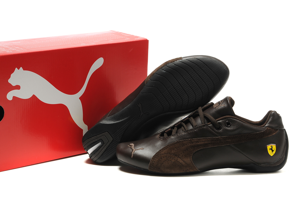 Men's Puma Ferrari Shoes Brown 2011