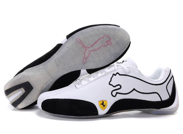 Men's Puma Ferrari Sneakers White/Black