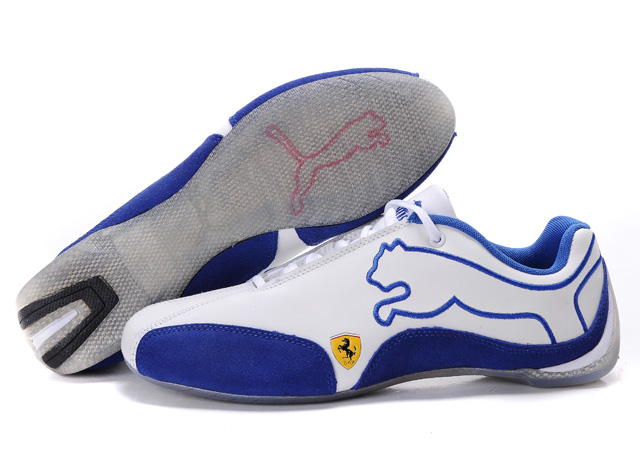 Men's Puma Ferrari Sneakers White/Blue