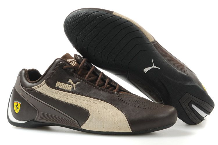 Women's Puma Fluxion GT Shoes Brown/Tan