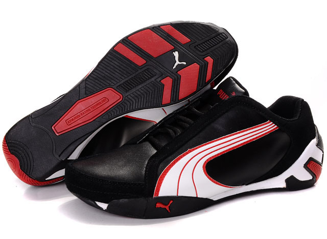 Puma Fluxion Shoes Black/Red/White