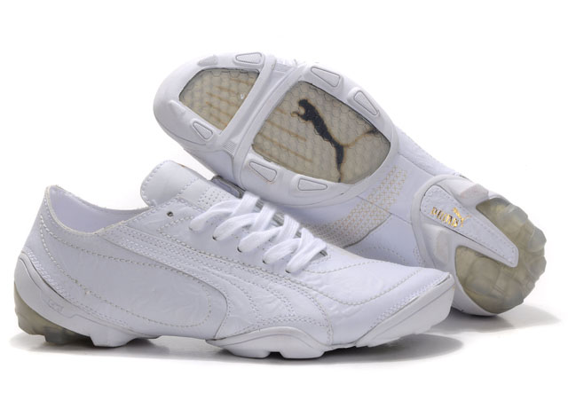 Men's Puma Football Trainers White