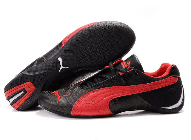 Women's Puma Future Cat Ferrari Sneakers Black/Red