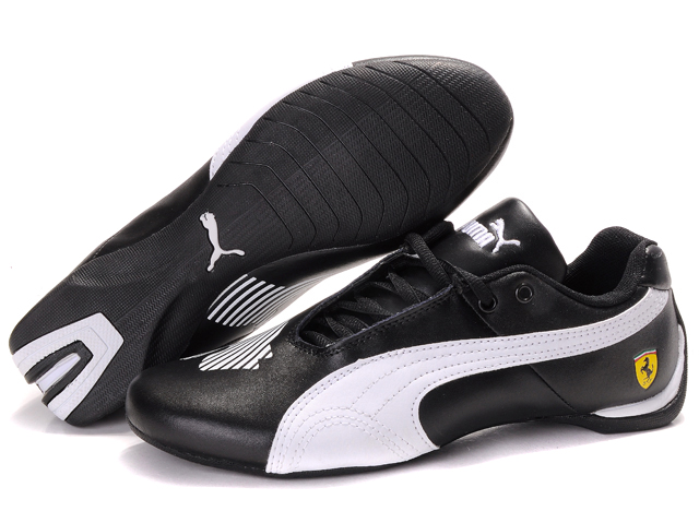 Women's Puma Future Cat II Lux Black/White