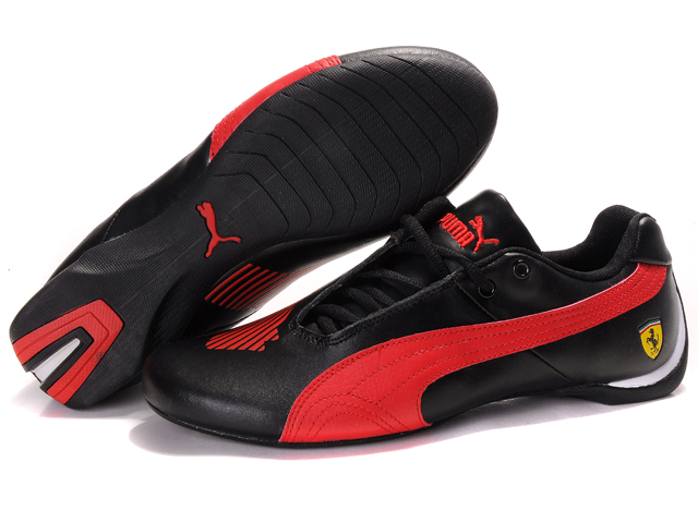 Men's Puma Future Cat II Lux Black/Red