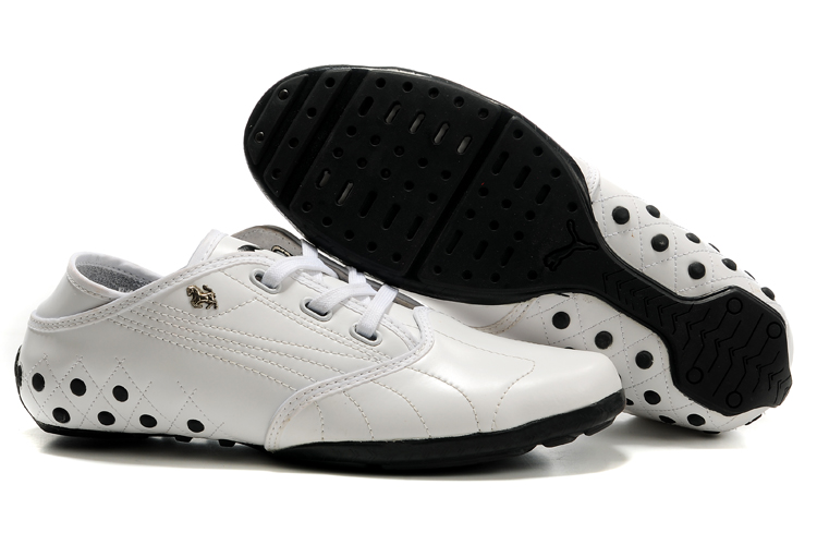 Men's Puma H-Moc Shoes White/Black