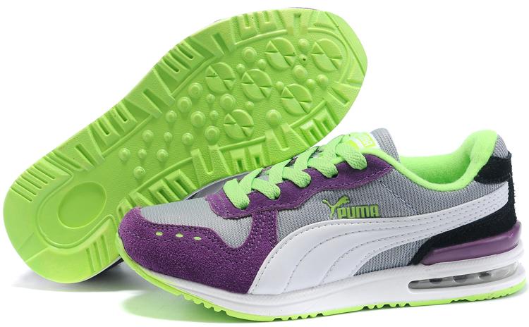 puma cabana racer purple