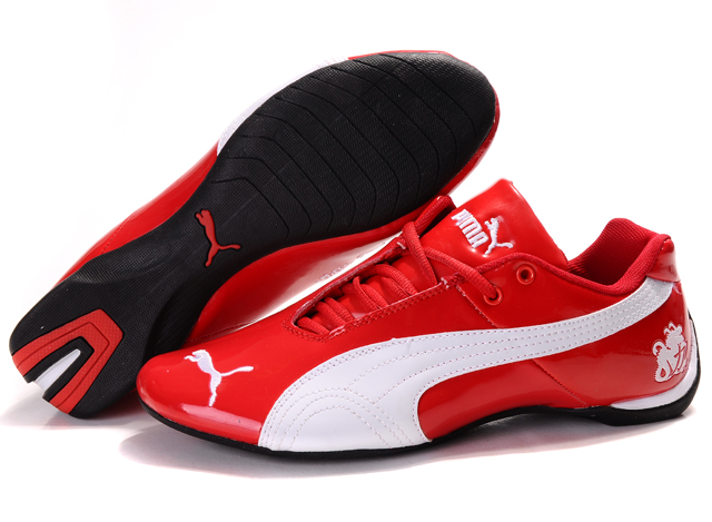 Puma Michael Schumacher Shoes Red/White