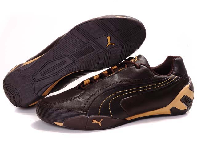 Puma SF Fluxion II Shoes Brown/Gold