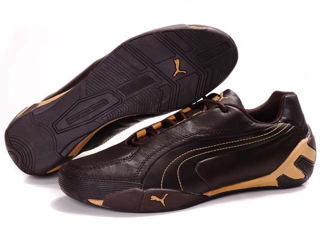 Puma SF Fluxion II Shoes Brown/Gold