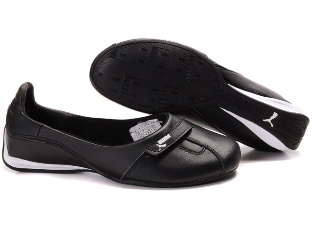 Puma Saba Ballet Gloss Shoes Black/White