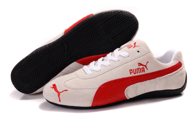 Women's Puma Speed Cat SD Shoes Tan/Red