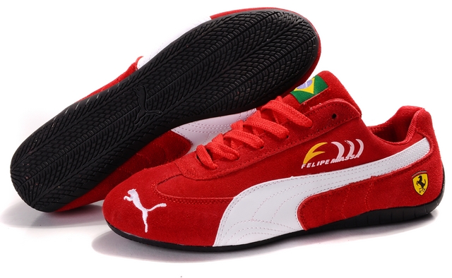 Puma Speed Cat SD Shoes Red/White