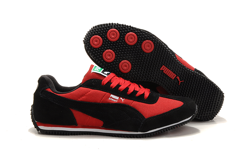 Men's Puma Vogue Usain Bolt Running Shoes Red/Black