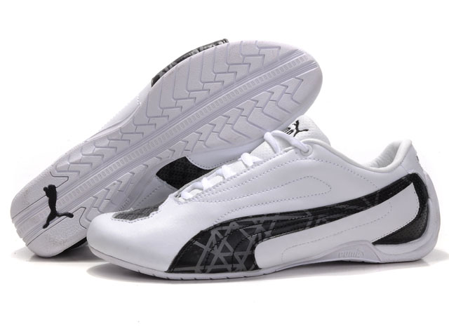 Men's Puma Water Cube Shoes White/Black/Grey