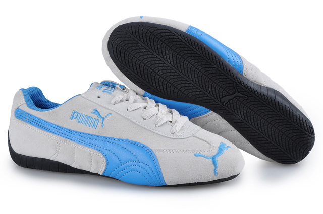 Puma Speed Cat SD Trainers Grey/Blue